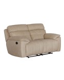 CONJUNTO 3+2 PLAZAS RELAX TAPIZADO EN TELA ROMA
