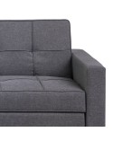 SOFA CAMA CLIC CLAC GRIS 180X180 CM LOIRA