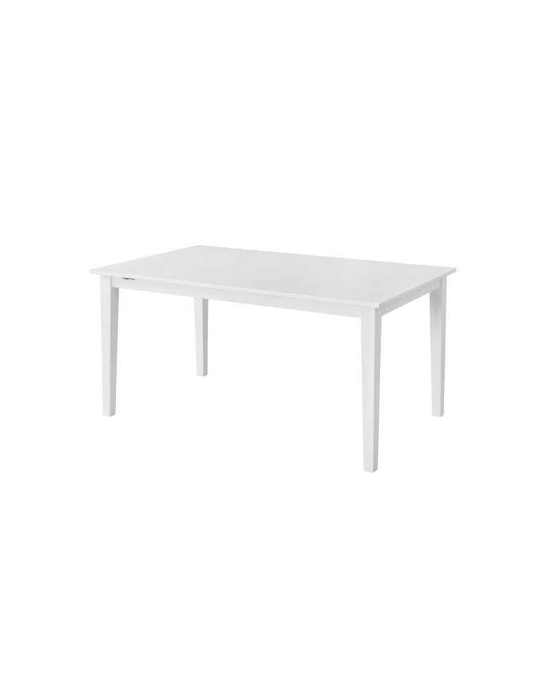 Mesa blanca Lacada comedor Marbella 150x90 - MERKAHOME