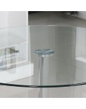 MESA COMEDOR CRISTAL REDONDA ROMEO