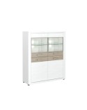 MUEBLE DE SALÓN BLANCO NÓRDICO 310 CM MACA