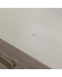 MUEBLE DE SALÓN BLANCO NÓRDICO 310 CM MACA