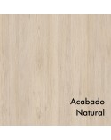 MUEBLE TV BLANCO BRILLO Y NATURAL LEEDS