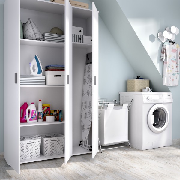 15 ideas de Escobero  muebles escoberos, armario de lavandería