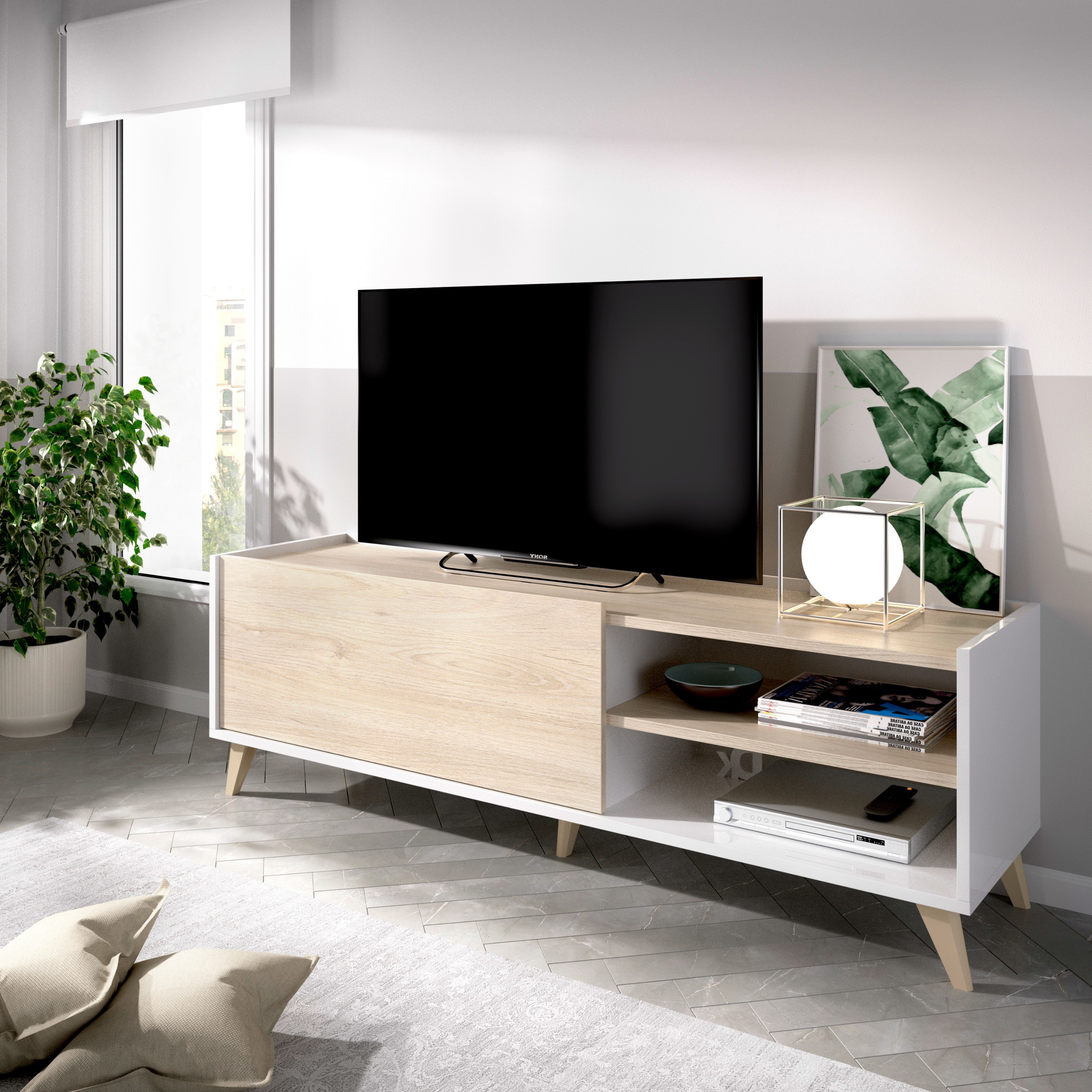 Mueble TV Diseño Nórdico Nenúfar 