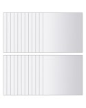 Espejo 24 azulejos 15x15cm Aura