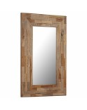Espejo pared madera reciclada 50x80 cm Támesis