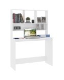 Escritorio con estantería blanco 110 cm Altea