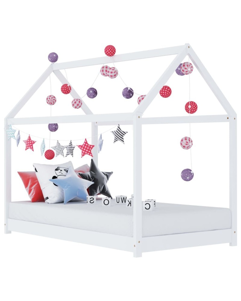 Cama infantil casa blanca 90x200cm Kilian