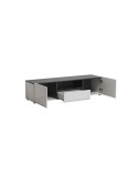 MUEBLE SALÓN BLANCO BRILLO Y EBANO 289 CM VENECIA