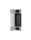 MUEBLE SALÓN BLANCO BRILLO Y EBANO 289 CM VENECIA