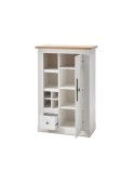 MUEBLE SALÓN BLANCO Y ROBLE 293 CM GIBBONS