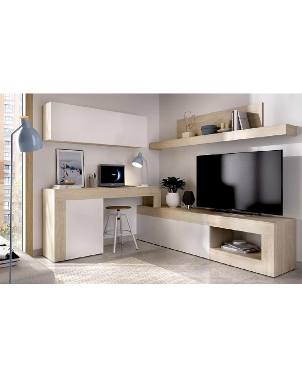 MUEBLE SALON AJUSTABLE DE 260 A 300 CM LEEDS