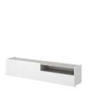 MUEBLE TELEVISION BLANCO Y GRIS 200 CM NIDIA