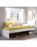 CAMA JUVENIL BLANCA 90X190 CM LYS