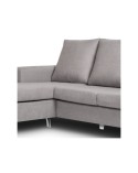 Sofá chaiselongue reversible gris 200cm Ons