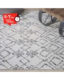 ALFOMBRA DE ALGODÓN  BEIG 160X230 CM CASCAIS