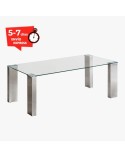 MESA DE CENTRO DE CRISTAL 110X55 CM PALOMA