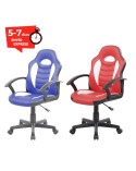 Silla gamer azul o roja Crush