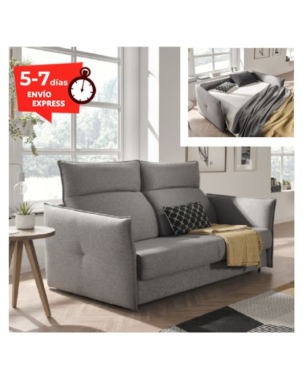 Sofá Cama Italiano Beig Lenox - MerkaHome