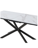 Mesa de comedor extensible 160x80 cm Tarragona