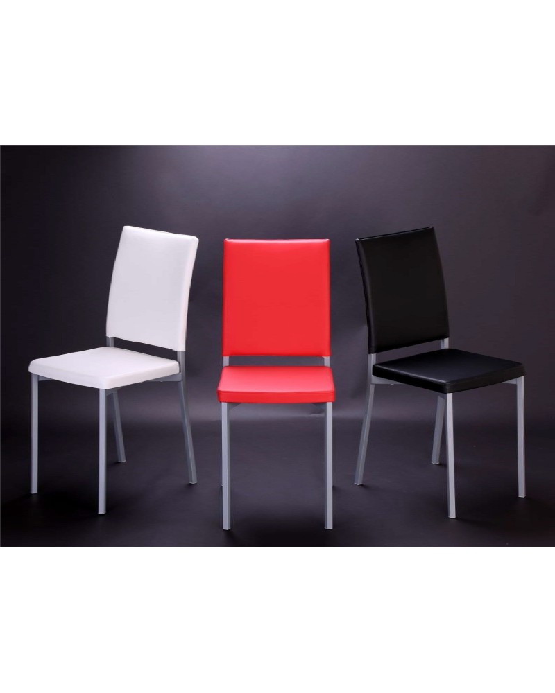 presidente Desventaja maratón Silla Cocina Blanca, Negra o Roja Vainilla -MERKAHOME.COM