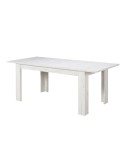 Mesa comedor extensible roble blanco 160x90 cm Broadway