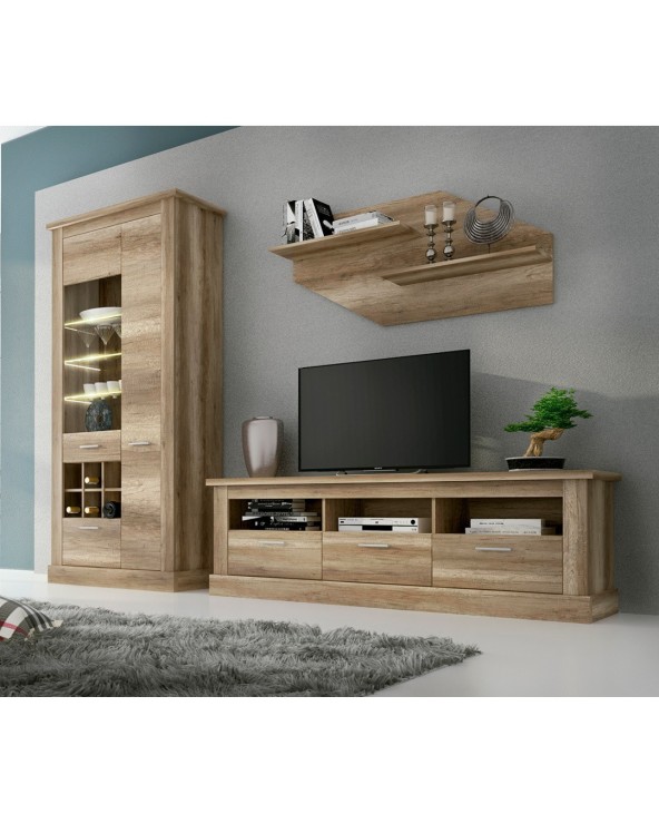 Mueble salón rústico  276 cm Arizona