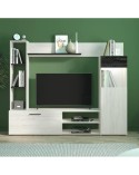 Mueble salón roble blanco 192 cm Roma