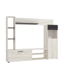 Mueble salón roble blanco 192 cm Roma