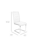 SILLA CARMEN (PACK DE 4 UNIDADES)