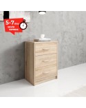 Mesilla de noche  roble 39 cm Pym (Pack 2)