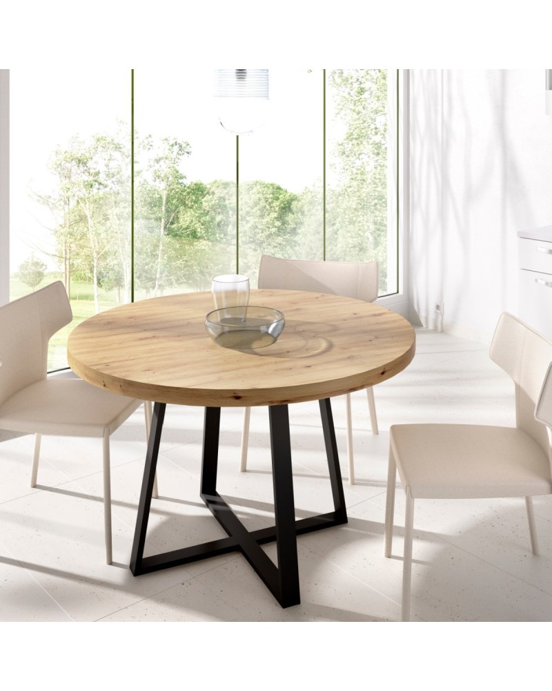 Mesa comedor cristal color nordish