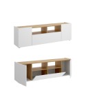 Mueble de TV blanco y nordic 142 cm Idoia