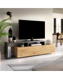 Mueble de TV nordic grafito 165 cm Mark