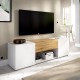 Mueble de TV blanco y nordic 139 cm Kalos