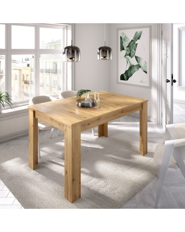 Mesa de Comedor de Madera Extensible - Compra tus Chollos