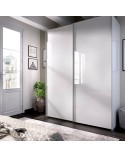 ARMARIO PUERTA CORREDERA 150 CM BLANCO O NATURAL MATT