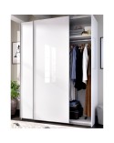 ARMARIO PUERTA CORREDERA 150 CM BLANCO O NATURAL MATT