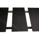 Mesa comedor extensible negra 90x160 cm Aimar