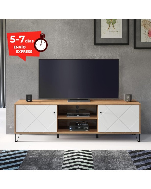 Mueble TV 165cm Nordic Grafito Mark 