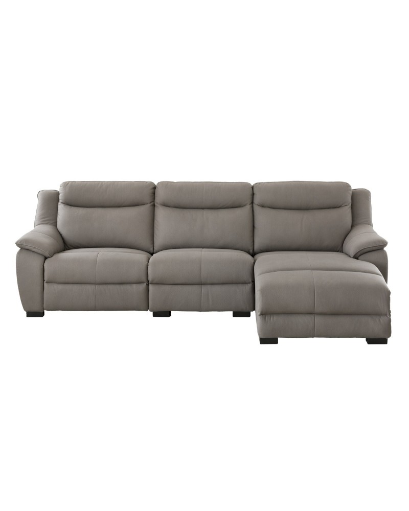 Sofá Chaise Longue relax eléctrico Parker 4 plazas MERKAHOME