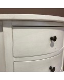 Mueble auxiliar blanco 3 cajones Helga