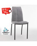 Silla comedor tapizada tela Arya
