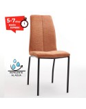 Silla comedor tapizada tela Arya