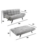 Sofá Cama Clic Clac 181 cm Noa