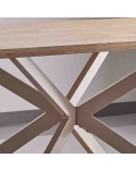 Mesa comedor madera fija 160x90 cm Mateo