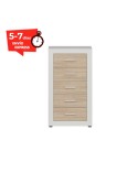 Sinfonier 5 cajones Cashmere y roble 60 cm Lydia