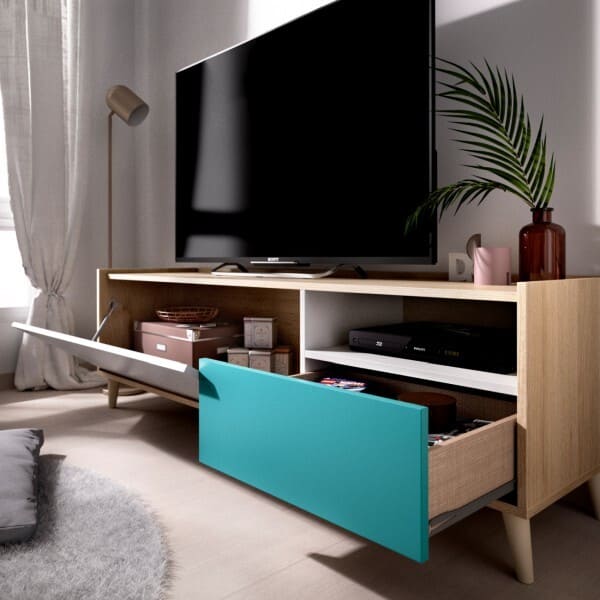 Mueble de TV Toledo estilo nórdico - MerkaHome